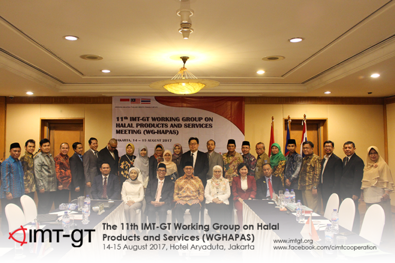 The 11th Meeting of the IMT-GT Working Group on Halal Products and Services (WGHAPAS)