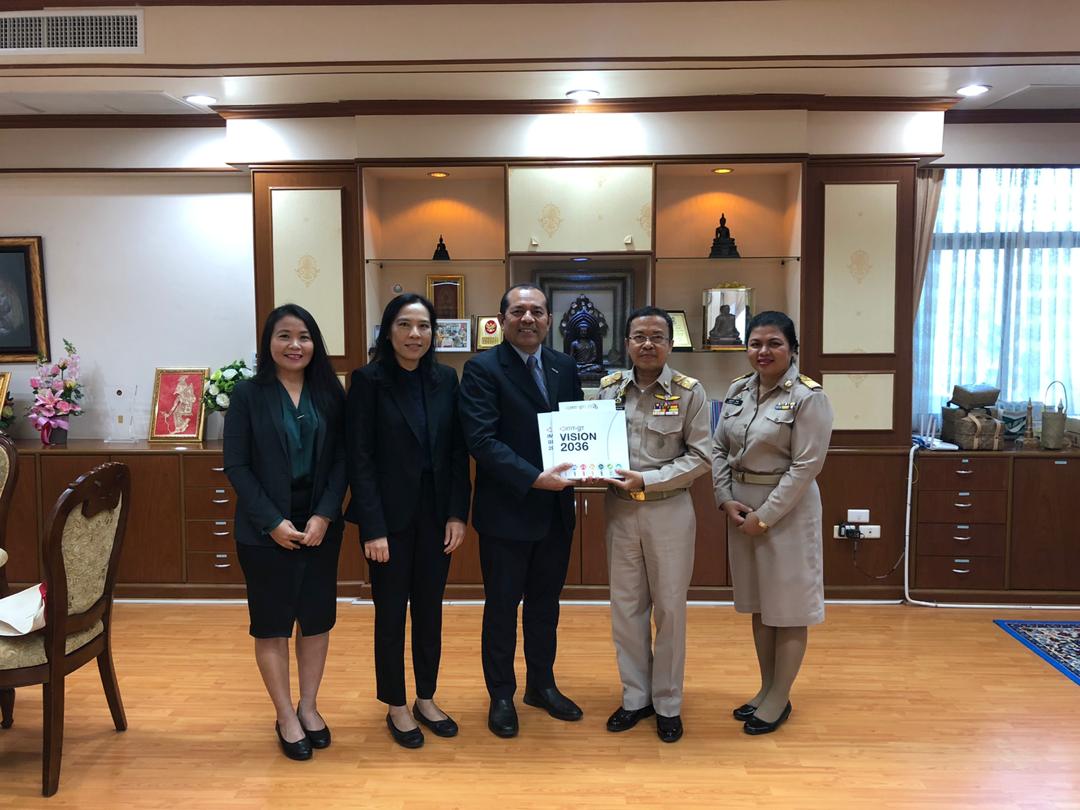 Read more about the article Courtesy call to Governor of Phattalung H.E Mr Kukiat Wongkrapunt |Thailand