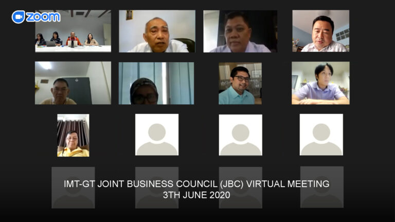 IMT-GT Joint Business Council (JBC) Virtual Meeting