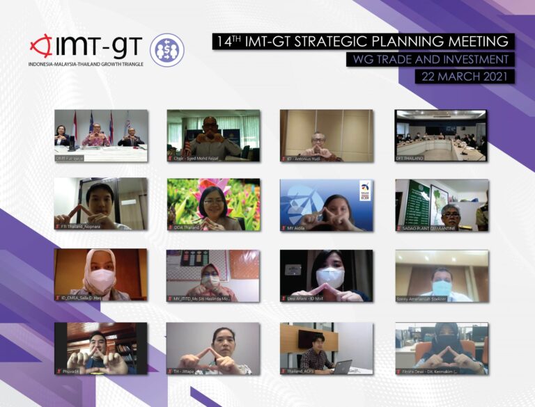 14TH IMT-GT STRATEGIC PLANNING MEETING – BREAKOUT SESSION – WG TRADE & INVESTMENT