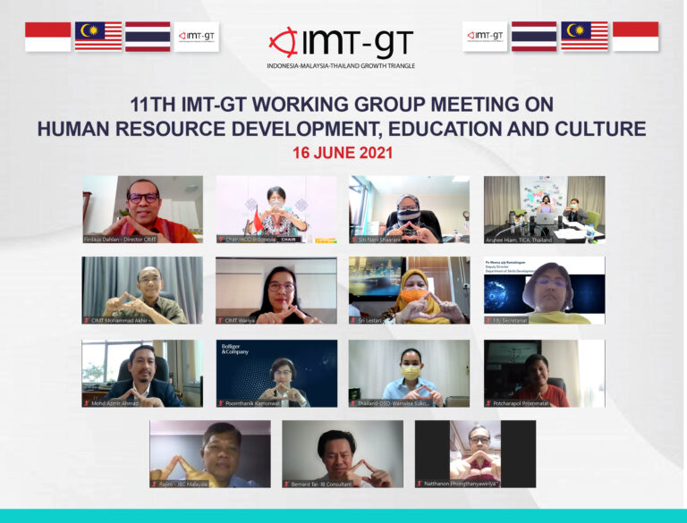 14th IMT-GT Working Meeting on Human Resource Development, Education and Culture
