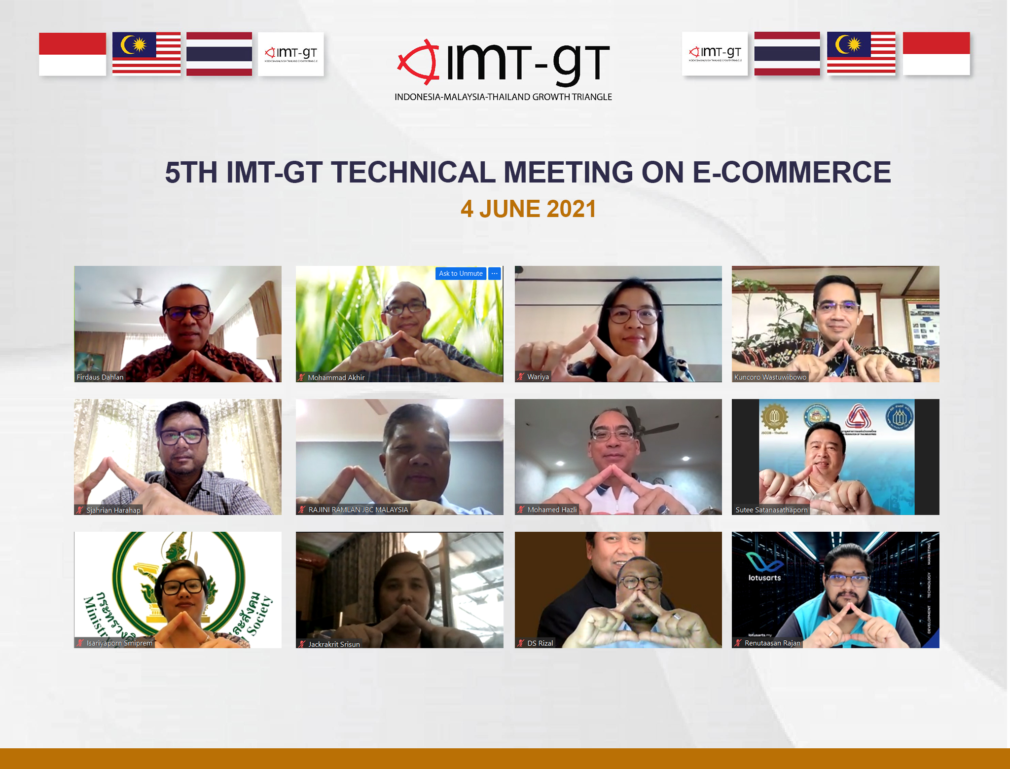 Read more about the article 5TH IMT-GT TECHNICAL MEETING ON E-COMMERCE