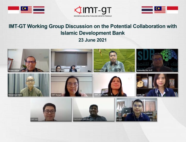 IMT-GT Working Group Discussion on the Potential Collaboration with the Islamic Development Bank under the Reverse Linkage Programme for Agriculture and Agro-based Industry