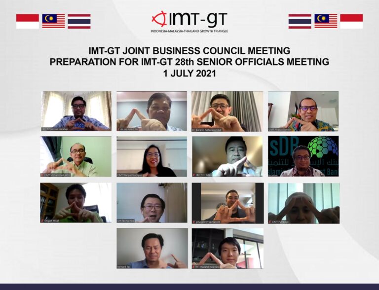 IMT-GT Joint Business Council Meeting Preparation For IMT-GT 28TH Senior Officials Meeting