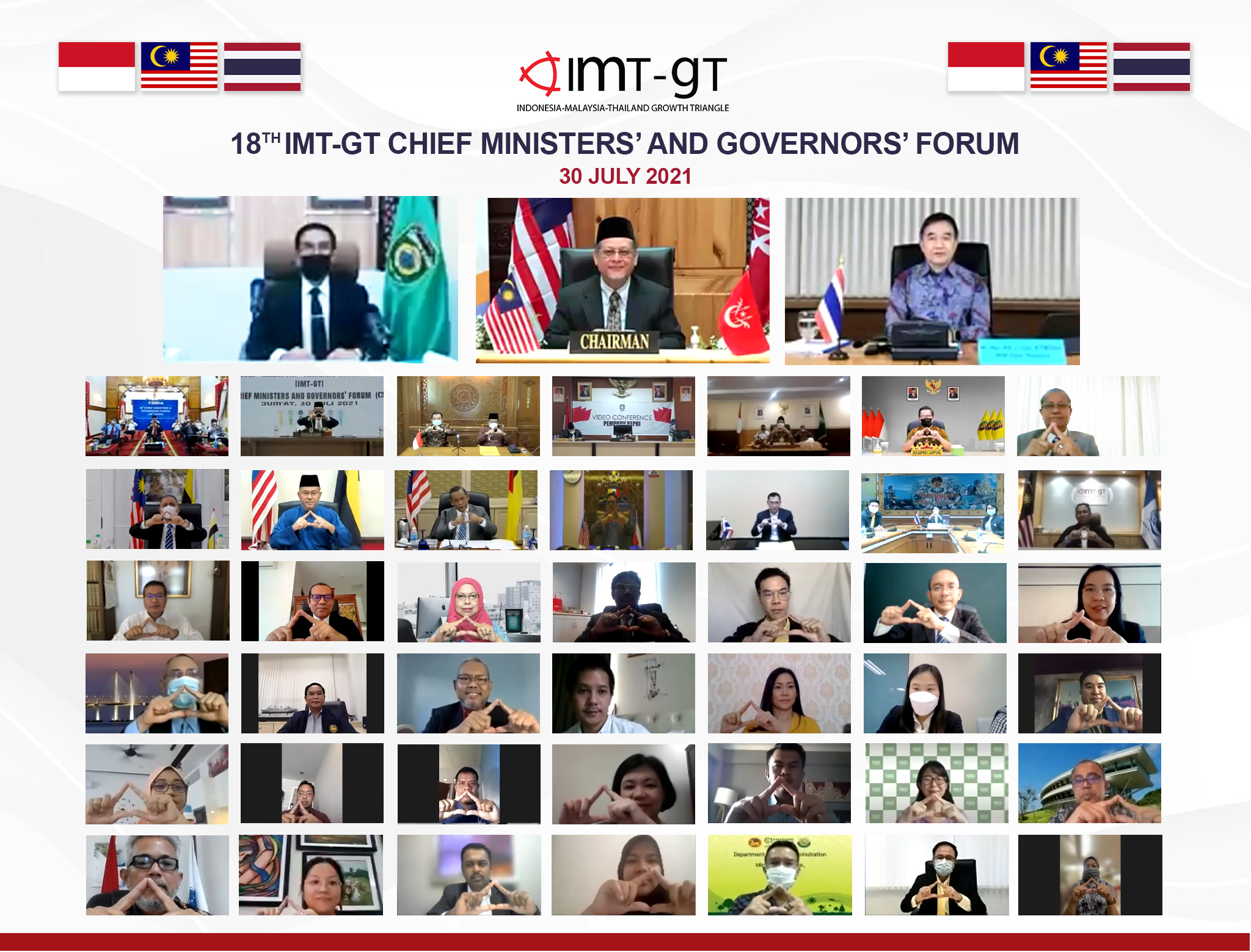 Read more about the article 18TH IMT-GT CHIEF MINISTERS’ & GOVERNORS’ FORUM