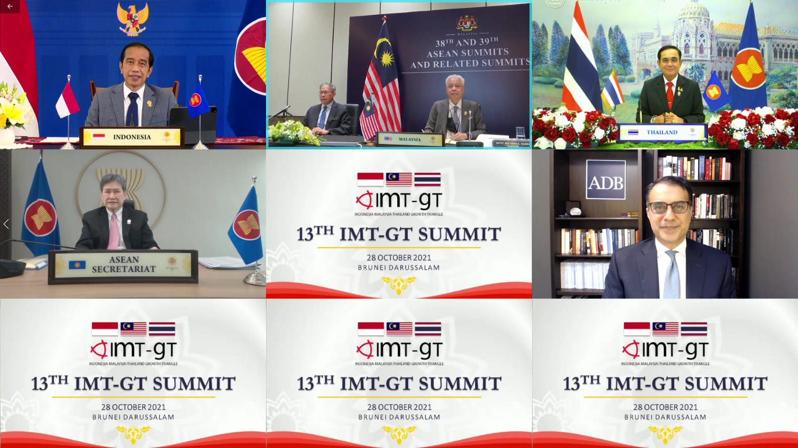 Indonesian President addressed 13th IMT-GT