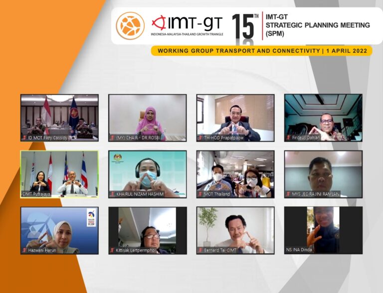 15TH IMT-GT STRATEGIC PLANNING MEETING (SPM) – BREAKOUT SESSION ON WORKING GROUP TRANSPORT CONNECTIVITY (WGTC)