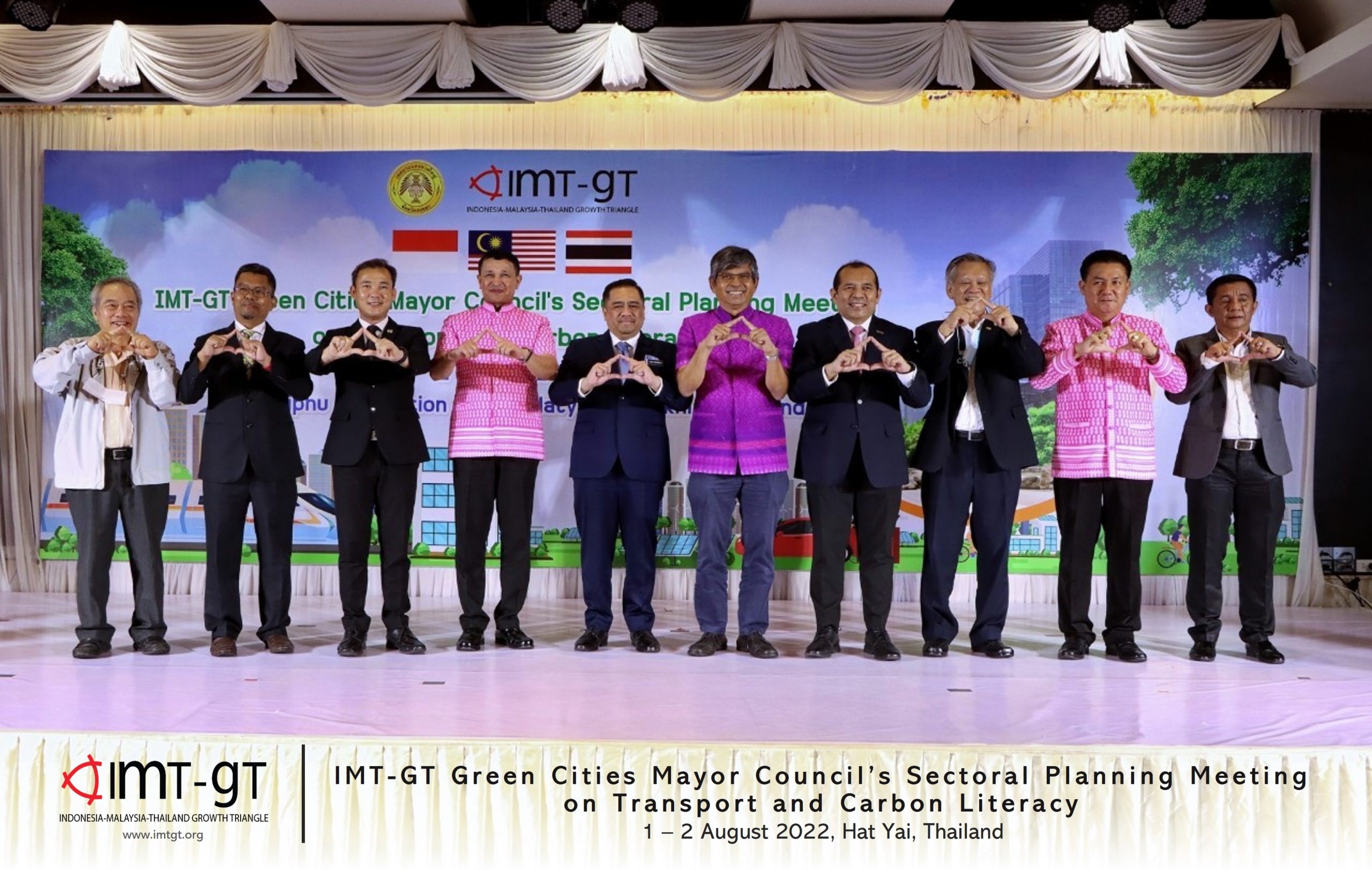 IMT-GT GREEN CITIES MAYOR COUNCIL’S SECTORAL PLANNING MEETING ON TRANSPORT AND CARBON LITERACY