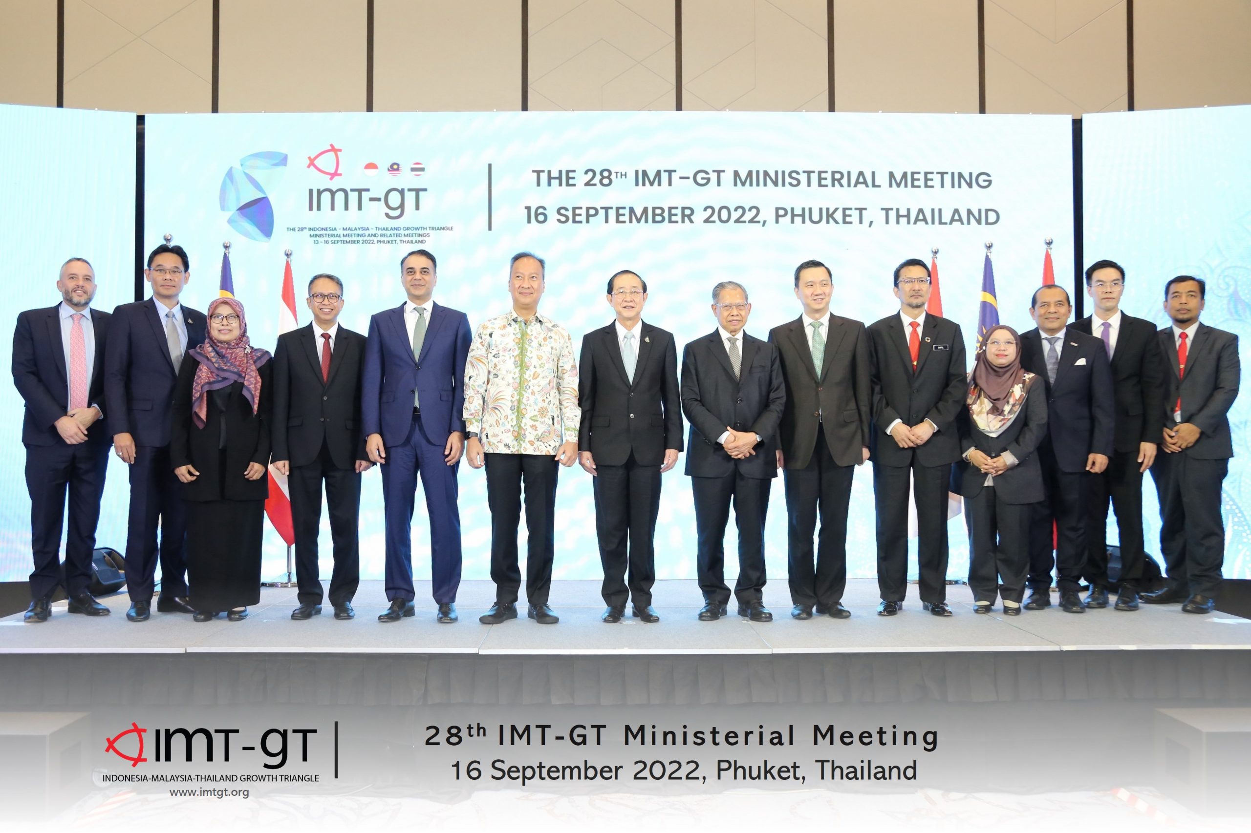 Read more about the article THE 28TH INDONESIA-MALAYSIA-THAILAND GROWTH TRIANGLE (IMT-GT) MINISTERIAL MEETING, PHUKET, THAILAND