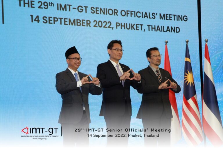 29th IMT-GT SENIOR OFFICIALS’ MEETING SAii LAGUNA HOTEL, PHUKET, THAILAND