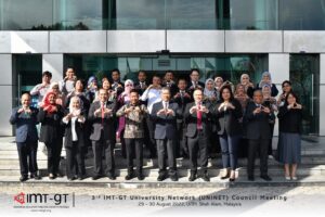 3rd IMT-GT UNIVERSITY NETWORK (UNINET) COUNCIL MEETING 29-30 AUGUST 2022, UiTM SHAH ALAM, MALAYSIA