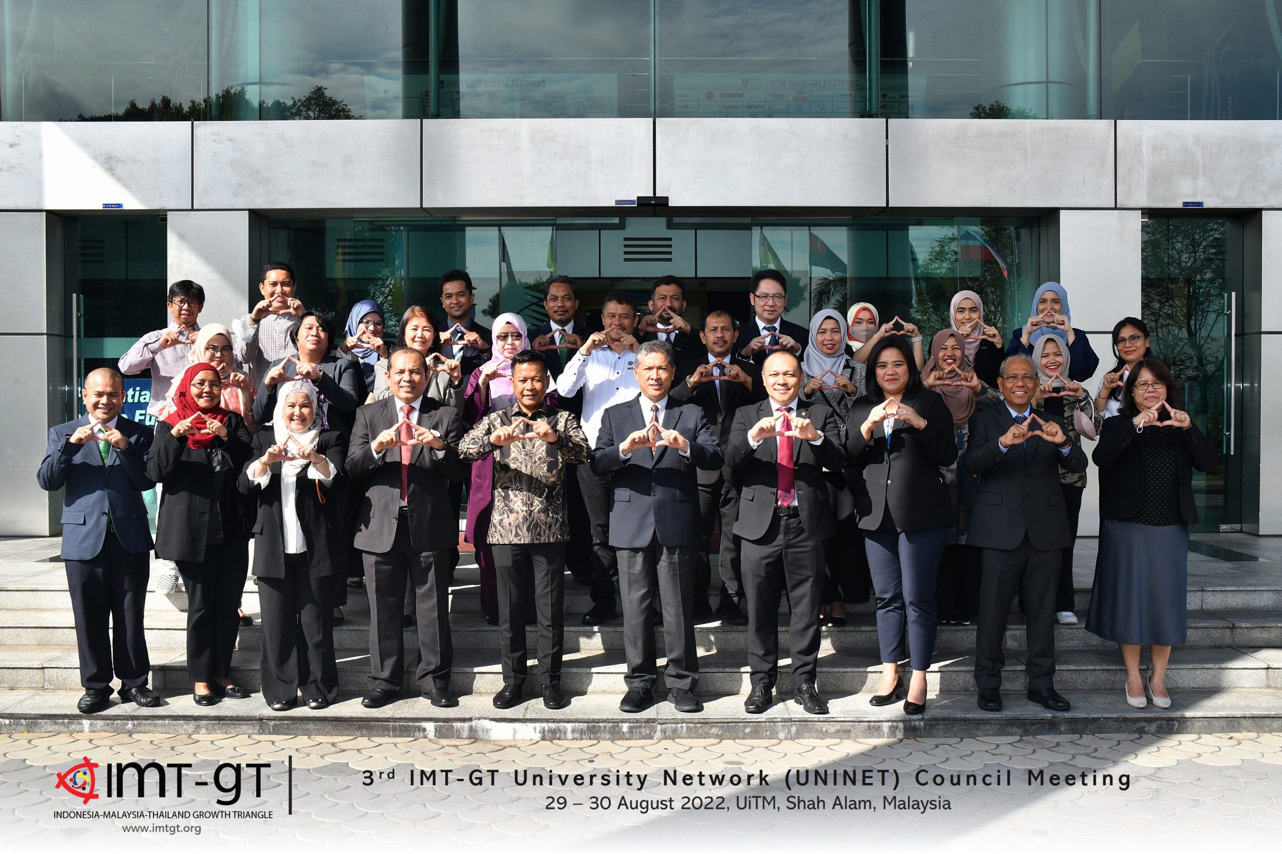 3rd IMT-GT UNIVERSITY NETWORK (UNINET) COUNCIL MEETING 29-30 AUGUST 2022, UiTM SHAH ALAM, MALAYSIA