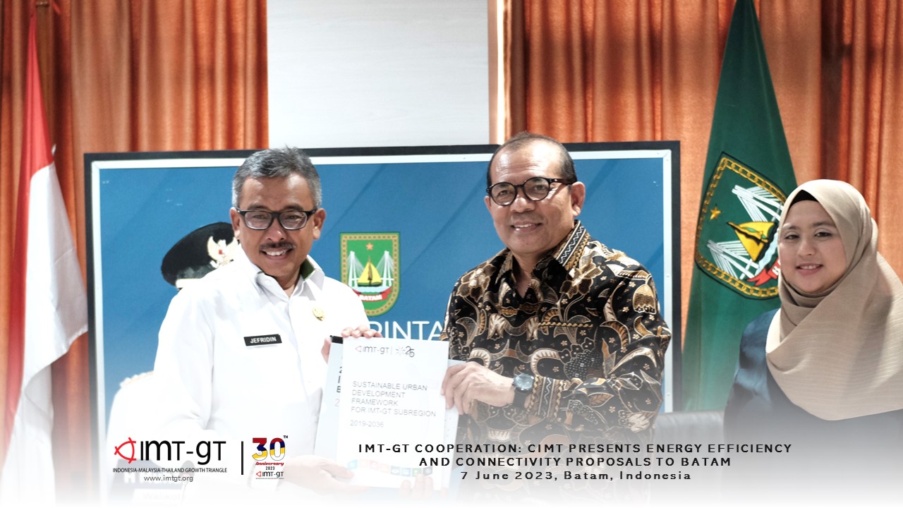 Read more about the article IMT-GT COOPERATION : CIMT PRESENTS ENERGY EFFICIENCY AND CONNECTIVITY PROPOSALS TO BATAM