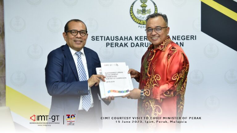 CIMT VISITS CHIEF MINISTER’S OFFICE IN PERAK TO DISCUSS UPCOMING 6th GREEN CITIES MAYOR COUNCIL MEETING AND 6th GREEN COUNCIL MEETING