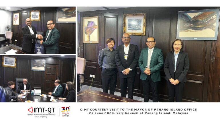 CIMT COURTESY VISIT TO THE MAYOR OF PENANG ISLAND