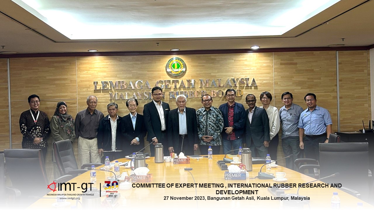 Read more about the article COMMITTEE OF EXPERT MEETING , INTERNATIONAL RUBBER RESEARCH AND DEVELOPMENT