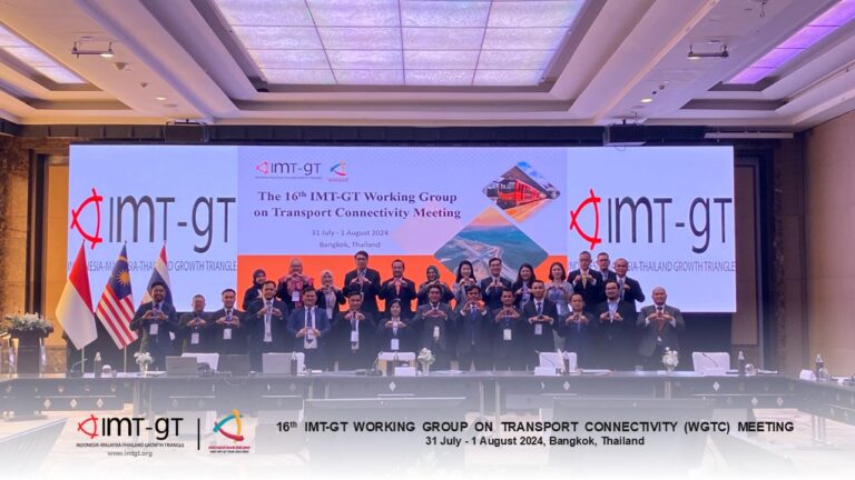 THE 16th IMT-GT WORKING GROUP ON TRANSPORT CONNECTIVITY (WGTC) MEETING