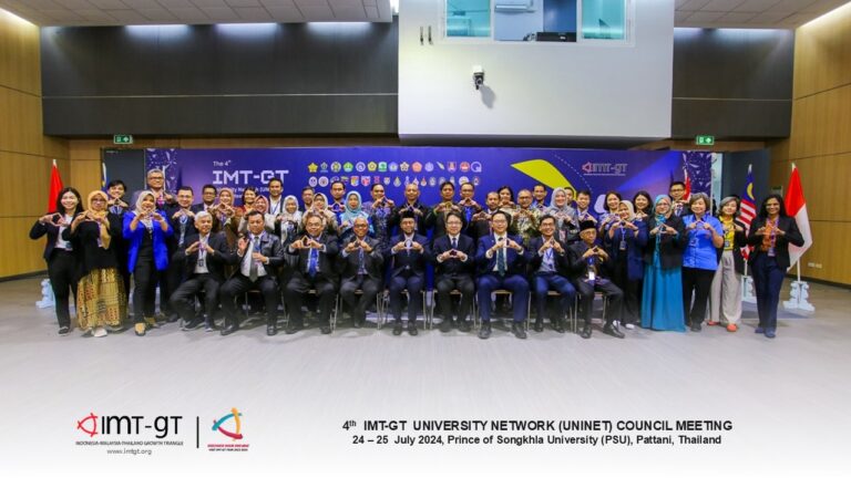4th IMT-GT UNIVERSITY NETWORK (UNINET) COUNCIL MEETING 24-25 JULY 2024, PATTANI, THAILAND