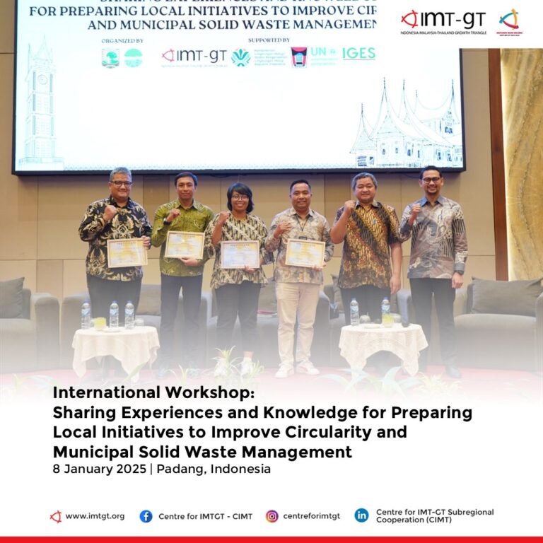 INTERNATIONAL WORKSHOP: SHARING EXPERIENCES AND KNOWLEDGE FOR PREPARING LOCAL INITIATIVES TO IMPROVE CIRCULARITY AND MUNICIPAL SOLID WASTE MANAGEMENT
