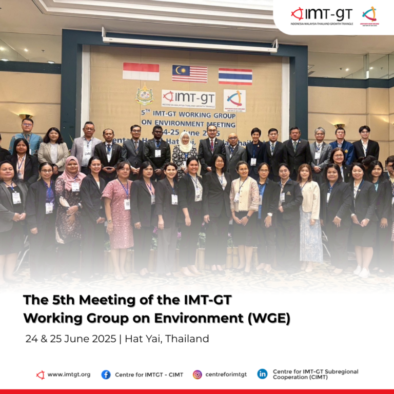 The 5th Meeting of the IMT-GT Working Group on Environment (WGE)
