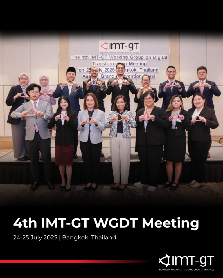 The 4th IMT-GT Working Group on Digital Transformation (WGDT) Meeting