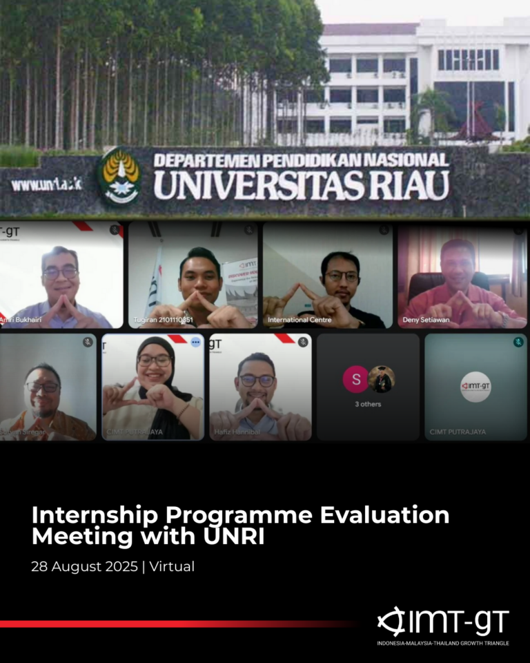 Internship Programme Evaluation Meeting with UNRI