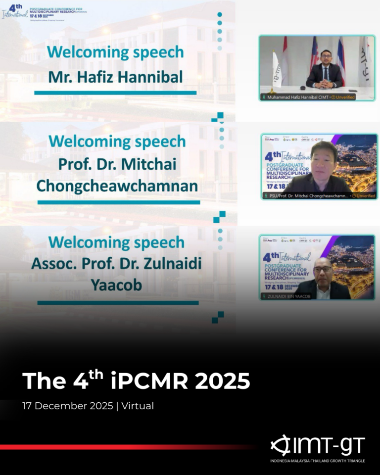 The 4ᵗʰ International Postgraduate Conference for Multidisciplinary Research (iPCMR 2025)